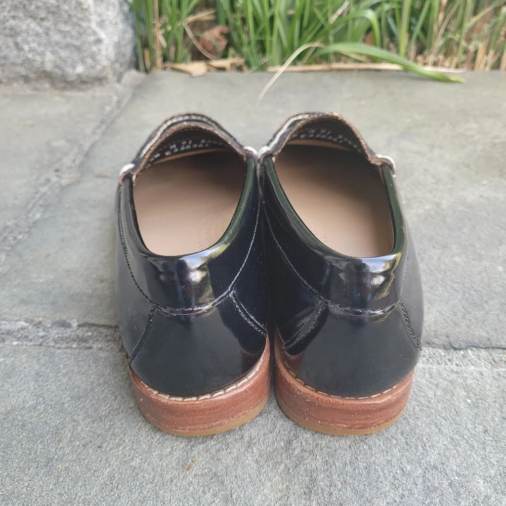 Bass Weejuns Whitney Patent Leather Penny Loafers